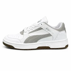 کفش کتانی زنانه مدل پوما سفید طوسی Puma