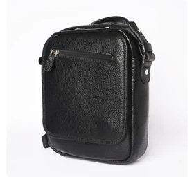 کیف دوشی چرم طبیعی مردانه فارا