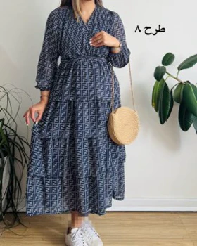 پیراهن حریر مجلسی دلناز
