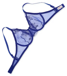 ست شورت و سوتین توری فنردار Barone بارون گلدوزی کد 1312138