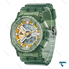 ساعت جیشاک GA110 مردانه شیشه ای سبز Casio-7878-G