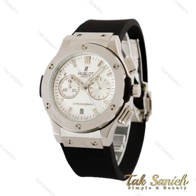 ساعت هابلوت زنانه سه موتوره سیلور صفحه سفید Hublot-4435-L