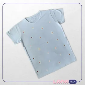 تیشرت گل بابونه(رنگبندی کامل)
