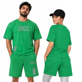 ست تیشرت و شلوارک اسپرت مدل ARY-5F0644 سبز