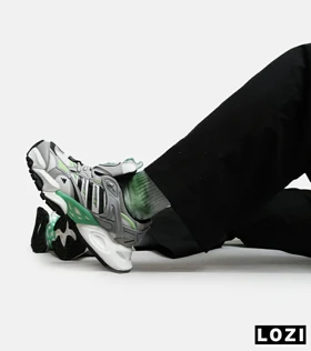 کفش کتانی مردانه و زنانه سفید طوسی مشکی سبز ADIDAS performance x9000l4