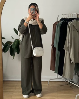 ست مانتو شلوار سیمین