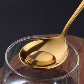 ملاقه خورشت خوری استیل در دو رنگ / MJ133_802