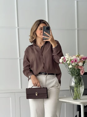 شومیز زنانه casual زنیر