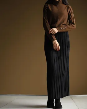 دامن پلیسه beige