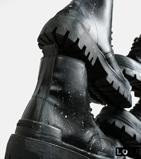 بوت مردانه مشکی BALENCIAGA Splash