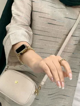 مانتو لینن نچرال یقه دار