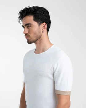 تیشرت یقه گرد کد 30041