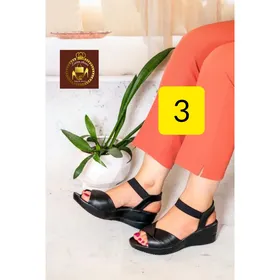 صندل لژدار طبی زنانه دور مچی مدل: نازیلاطبی