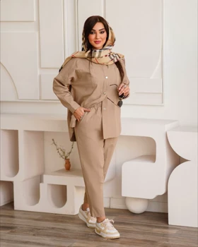 شومیز شلوار بغل هلال کد 804
