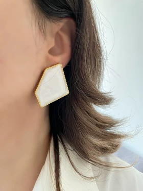 گوشواره های مروارید صدفی UBL