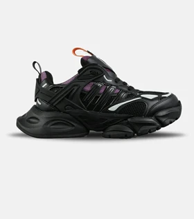 کفش کتانی مردانه و زنانه مشکی بنفش ADIDAS performance x9000l4