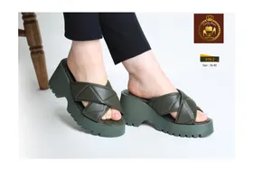 صندل دمپایی لژدار تمام طبی زنانه 2-616
