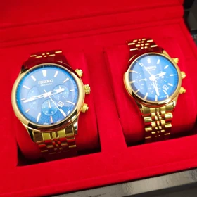 ساعت مچی ست مردانه و زنانه سیکو Seiko 884 موتور ژاپنی و سبک 3 موتوره