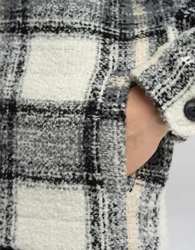 شکت چهارخانه پشمی