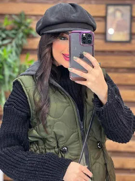 پافر دو رو دوخت گلدونی