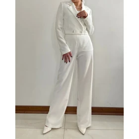 کت و شلوار زنانه‌ی کرپ لیون (Leone) کد 5461