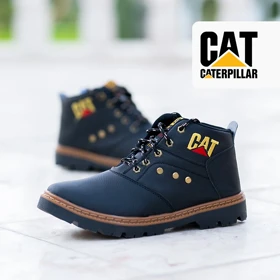 نیم بوت مردانه Cat مدل SAFETY (مشکی)