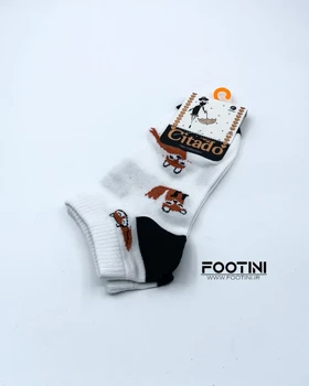 جوراب مچی زنانه طرح روباه p32