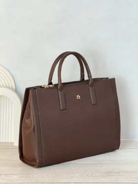 کیف دستی زنانه آلفا ALFA کد 7046 (قهوه ای سوخته)