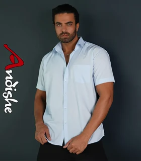 پیراهن تترون جعبه ای مردانه