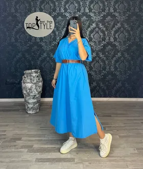 پیراهن کمربند دار کد : 8073