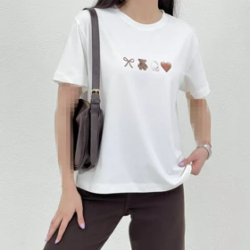 تیشرت زنانه طرح فانتزی