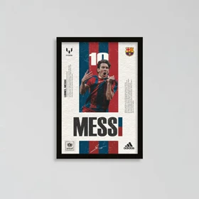 تابلو مسی Lionel Messi - بارسلونا