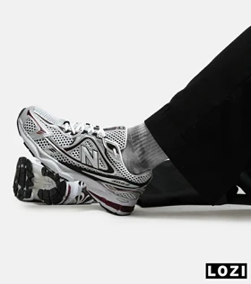 کفش کتانی مردانه و زنانه سفید مشکی NEW BALANCE 1064