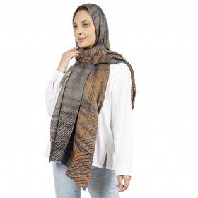 شال طرح هندسی زنانه - 39251737