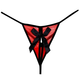 ست شورت و سوتین زنانه فانتزی رنگ قرمز