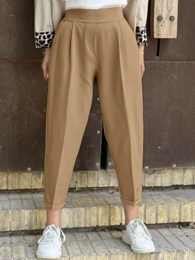 شلوار مام استایل دمپا پاکتی کد 30175