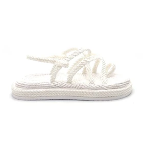 کفش صندل دخترانه مدل sandal - 0010_White