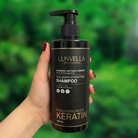 شامپو آبرسان کلاژن لونولا پروفشنال 500 میلی‌لیتر - LUNVELLA PROFESSIONAL COLLAGEN HYDRATING SHAMPOO