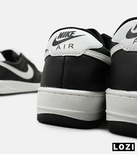 کفش بزرگ پا مشکی سفید NIKE AIR FORCE