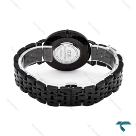 ساعت دنیل ولینگتون مردانه گرد فول مشکی DW-6287-G