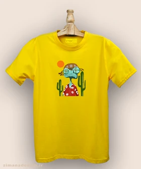 تیشرت مردانه و زنانه طرح آقای رنگو کد 892
