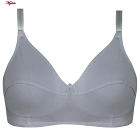 سوتین زنانه ماییلدا مدل بدون فنر کد 3472 رنگ طوسی