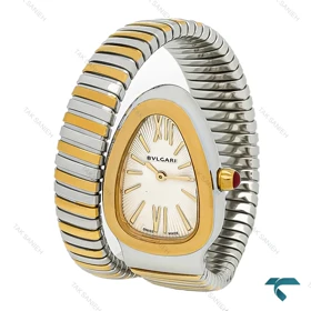 بولگاری ماری زنانه دورنگ طلایی نقره ای Bvlgari-7955-L