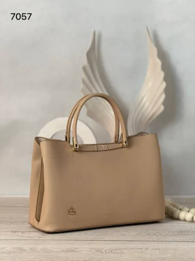 کیف دستی زنانه آلفا ALFA کد 7057 (کرم)