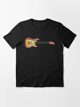 تیشرت guns n roses گانز ان روزز George Harrison Guitar Sticker