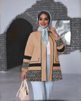 کت یقه گرد مدل یاسینا کد 731