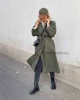 ترنچ کت یشمی Lianna