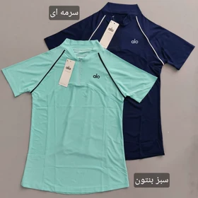 تیشرت alo مغزی دوزی نیم زیپ 42 تا 46