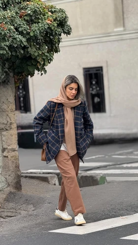 پالتو چهارخانه