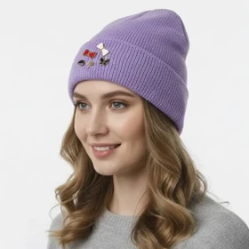 کلاه بافت اکسسوری دار زنانه - 03251153